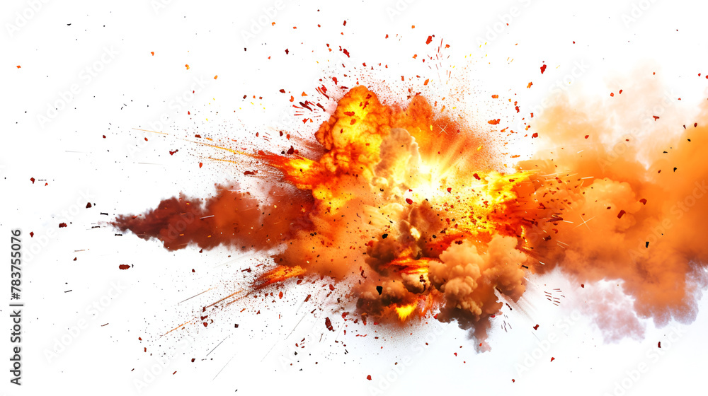 A large explosion with flames and smoke isolated against a white background ,Explosion border isolated on White background,Red fire explosion isolated on white background
A large explosion with flames and smoke isolated against a white background ,Explosion border isolated on White background,Red fire explosion isolated on white background