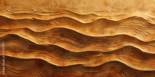 Close up of wood grain with waves