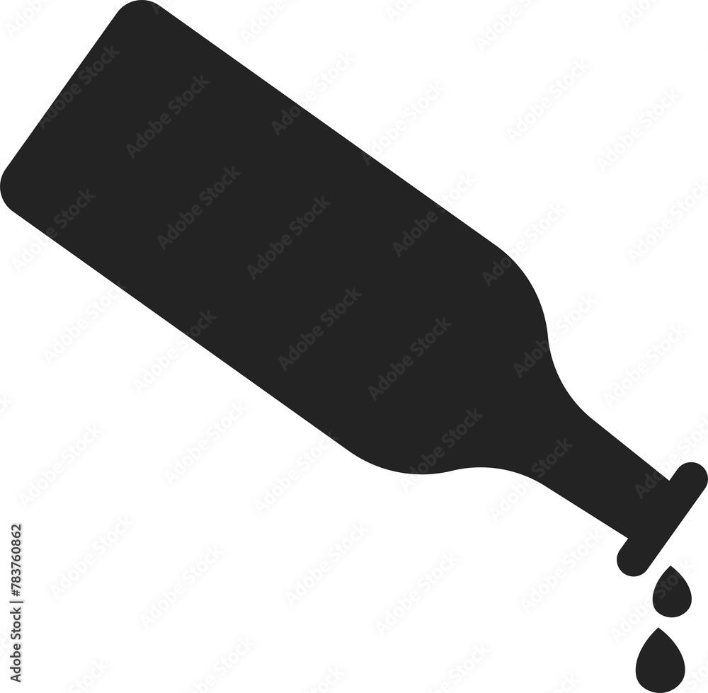 Isolated pictogram sign of liquid, water, drop chemical, for safety label sign Isolated pictogram sign of liquid, water, drop chemical, for safety label sign