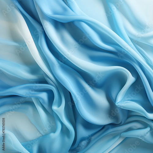 Wallpaper Mural light silk blue fabric сreated with Generative Ai Torontodigital.ca