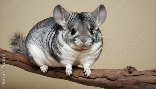 A-Chinchilla-Balancing-On-A-Branch-