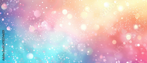light gradient abstract energy waves with glowing bokeh and soft color pastel background created with Generative AI Technology 