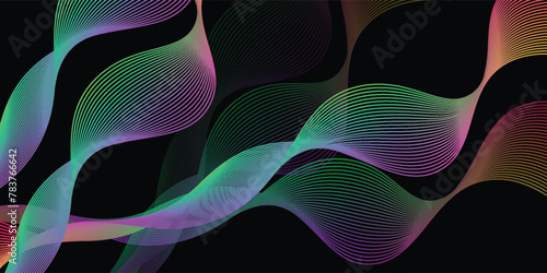 Liquid Color Background With Blend Tool