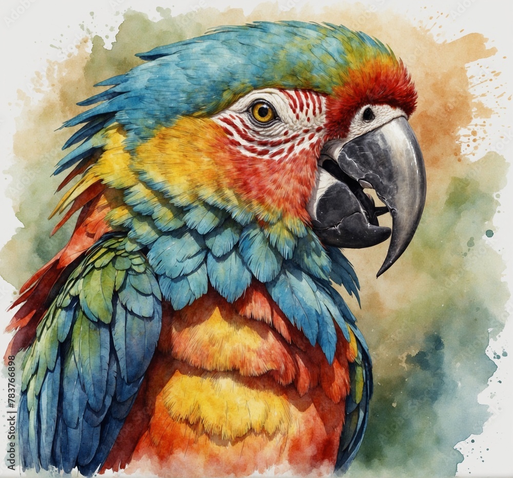 Obraz premium blue and yellow macaw