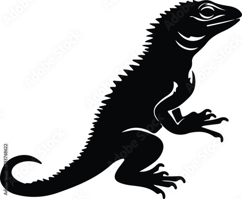 lizard silhouette