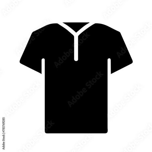 Team Jersey icon vector graphics element silhouette sign symbol illustration on a isolated Background