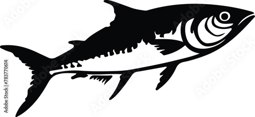 mackerel silhouette