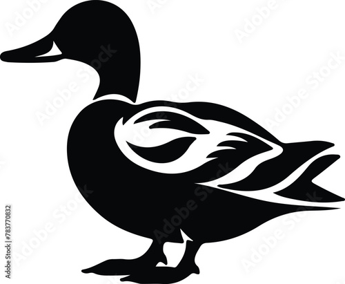 mallard duck silhouette