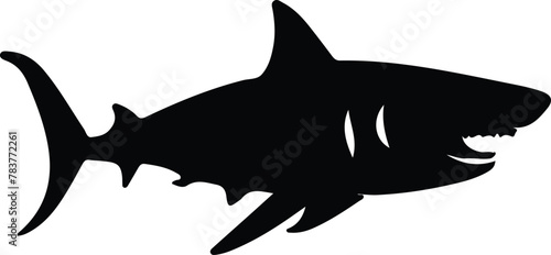 Megalodon silhouette