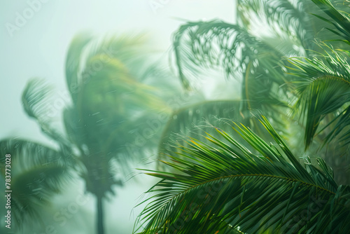 Palms at hurricane