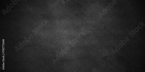 Abstract black stone wall texture grunge rock surface. dark gray background backdrop. wide panoramic banner. old wall stone for dark black distressed grunge background wallpaper rough concrete wall. © MdLothfor