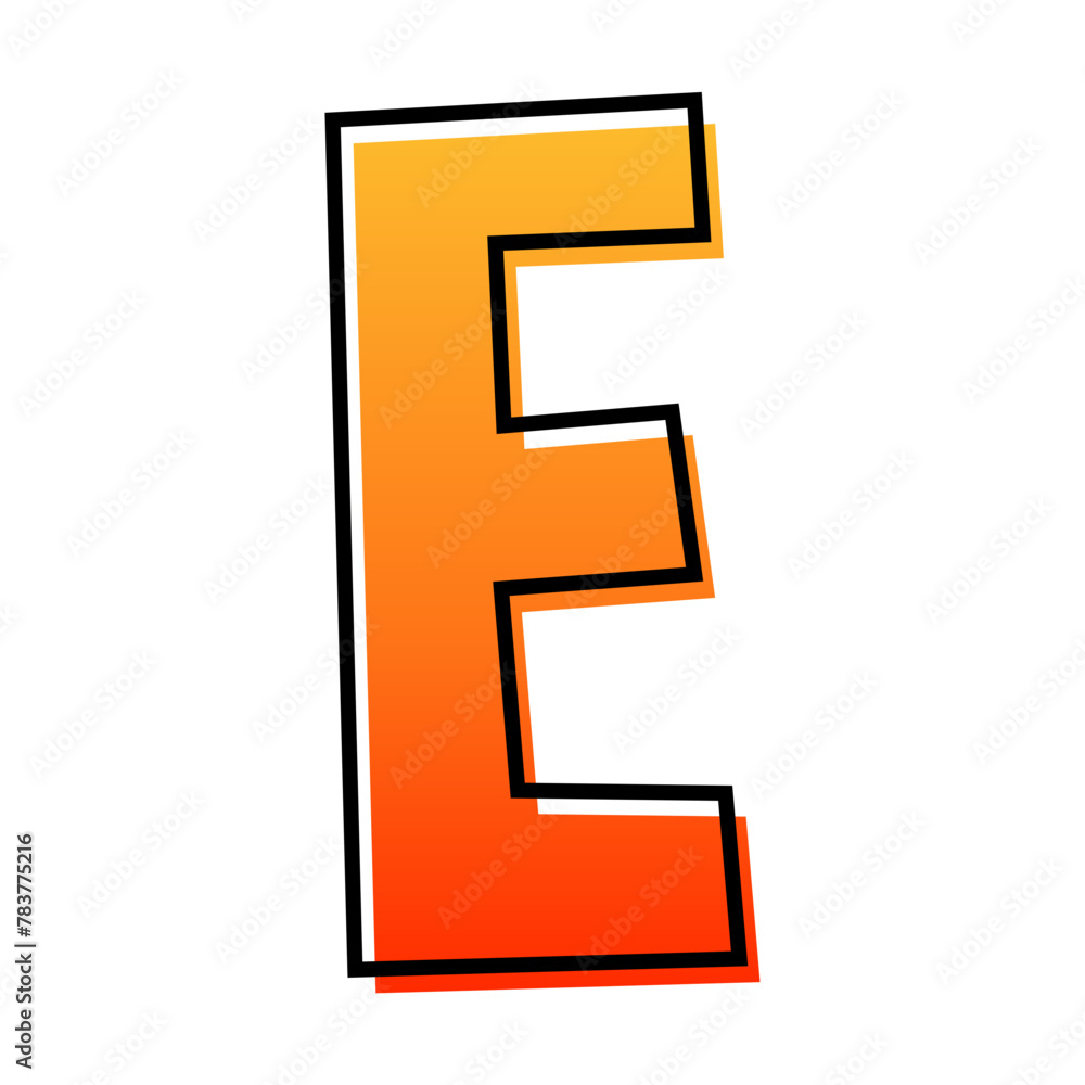 Doodle font two tone vector alphabets Doodle font two tone vector alphabets