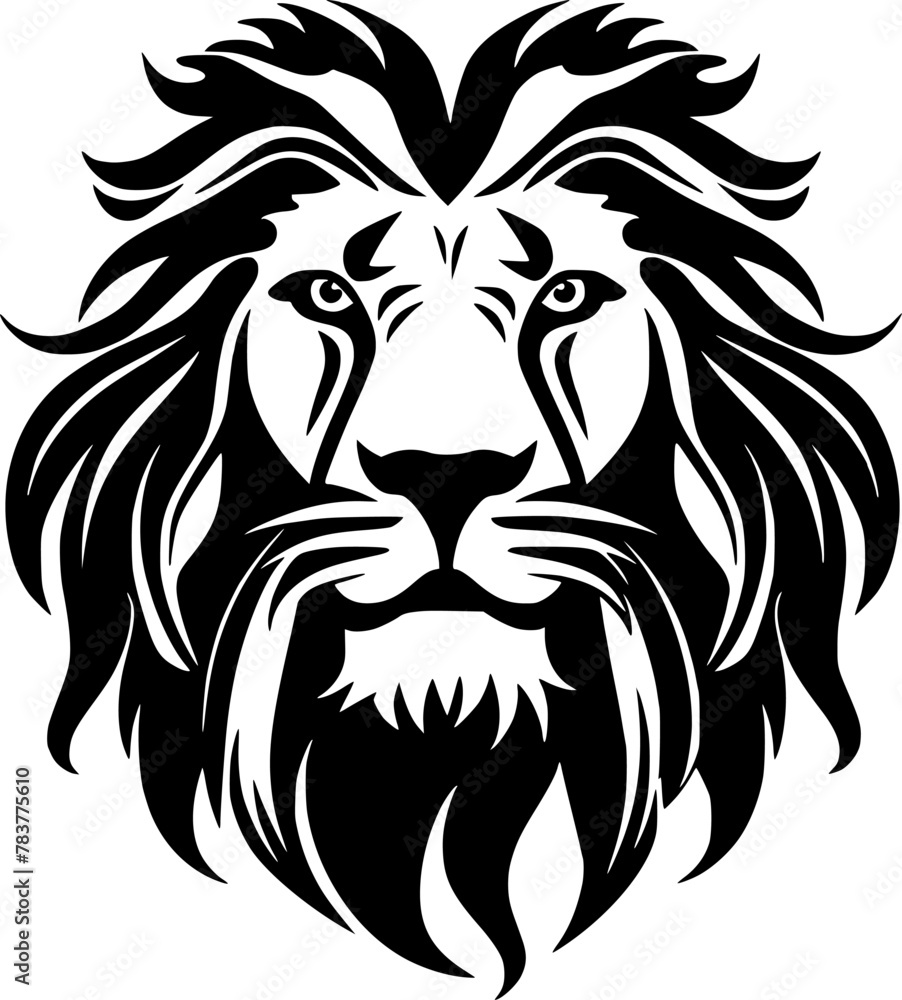 Fototapeta premium Cecil | Minimalist and Simple Silhouette - Vector illustration