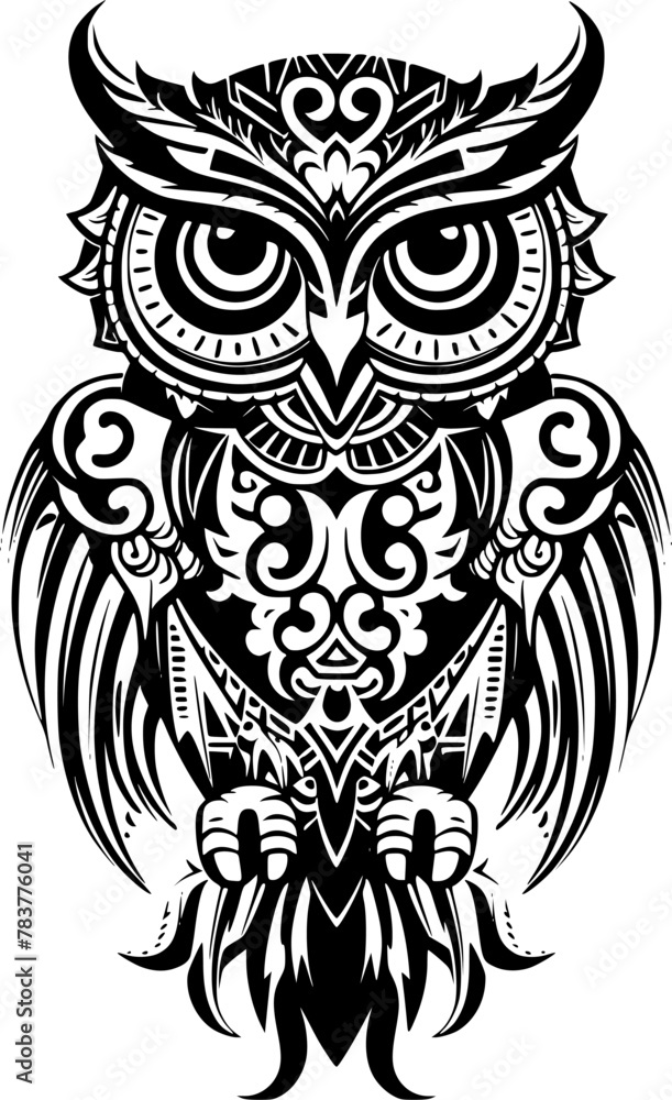 Owl - High Quality Vector Logo - Vector illustration ideal for T-shirt graphic Owl - High Quality Vector Logo - Vector illustration ideal for T-shirt graphic