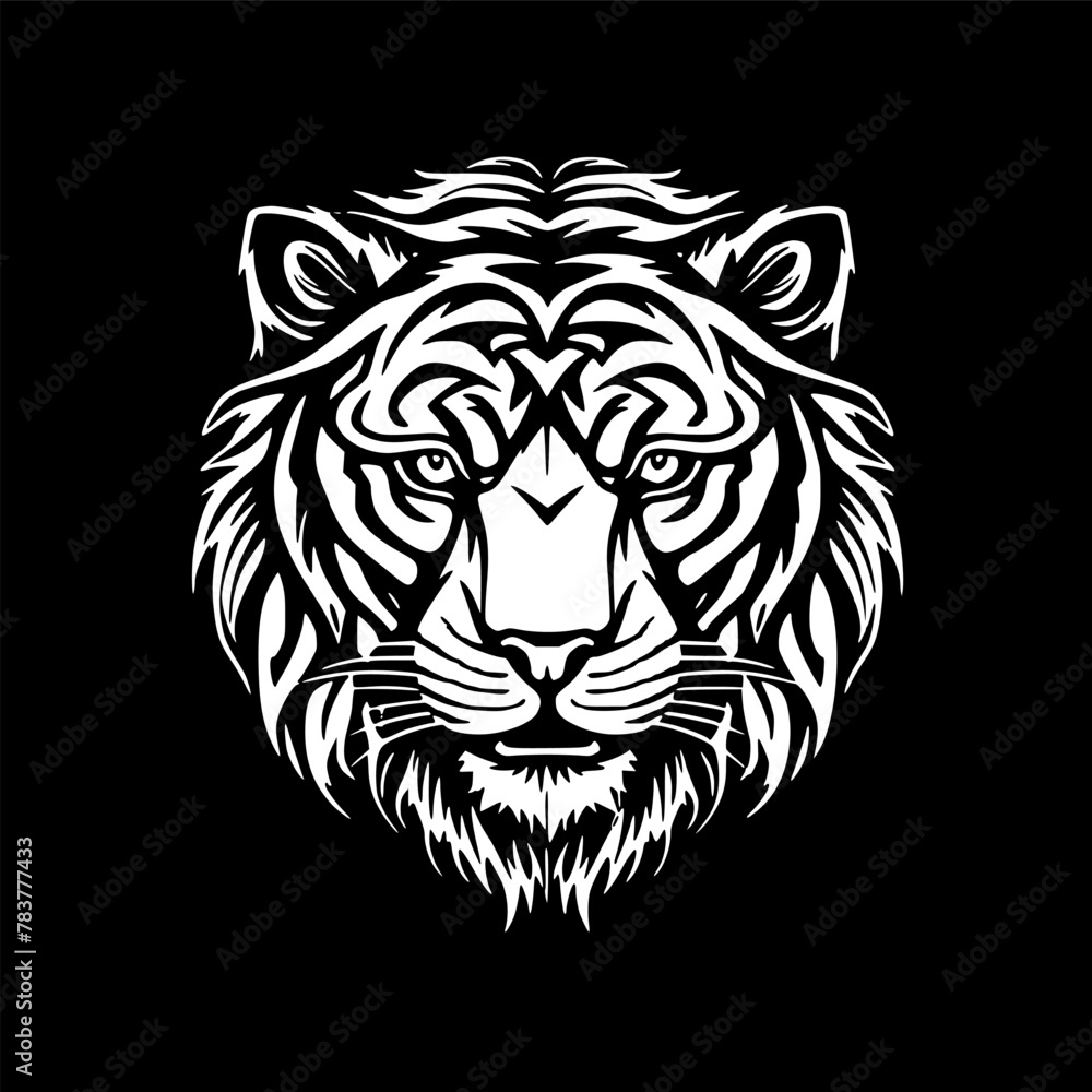 Fototapeta premium Tiger - High Quality Vector Logo - Vector illustration ideal for T-shirt graphic