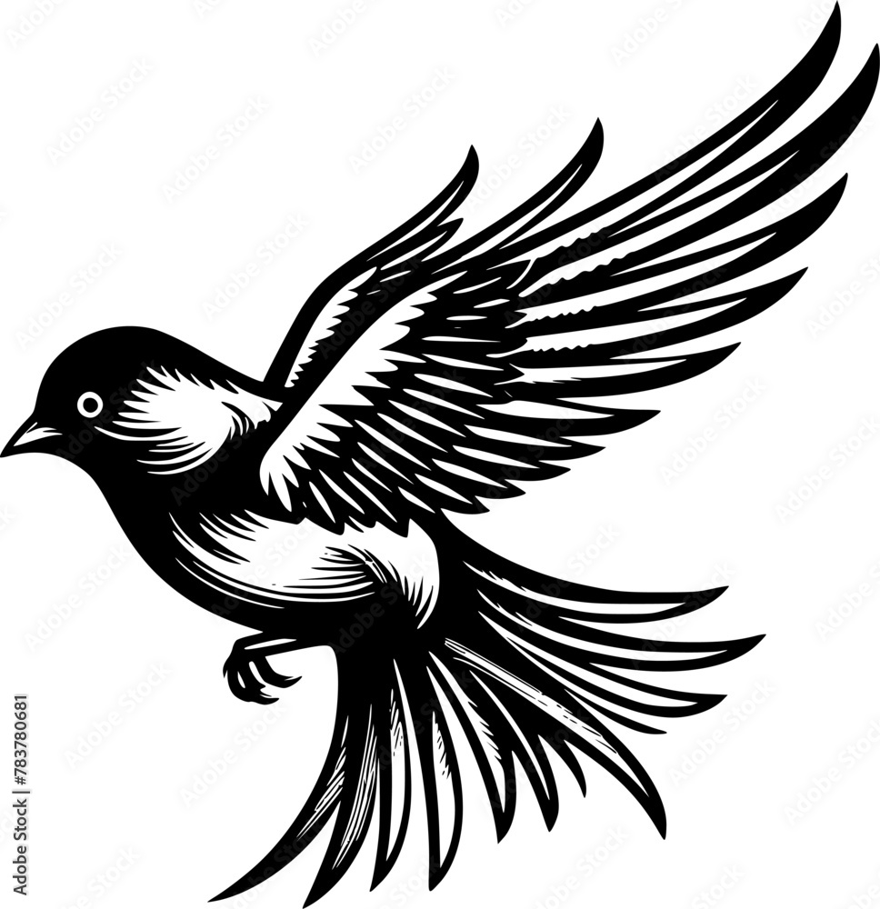 Bird | Minimalist and Simple Silhouette - Vector illustration Bird | Minimalist and Simple Silhouette - Vector illustration