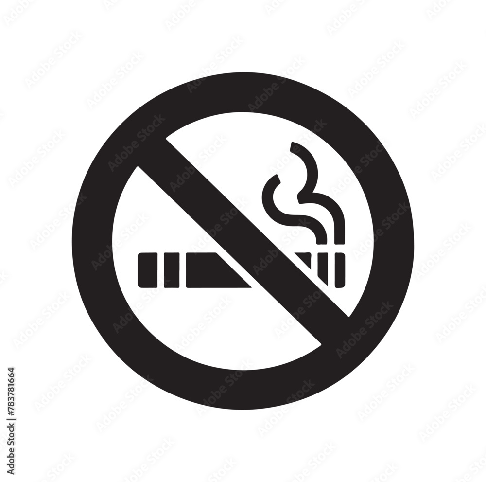 no Smoking icon vector, illustration logo template no Smoking icon vector, illustration logo template
