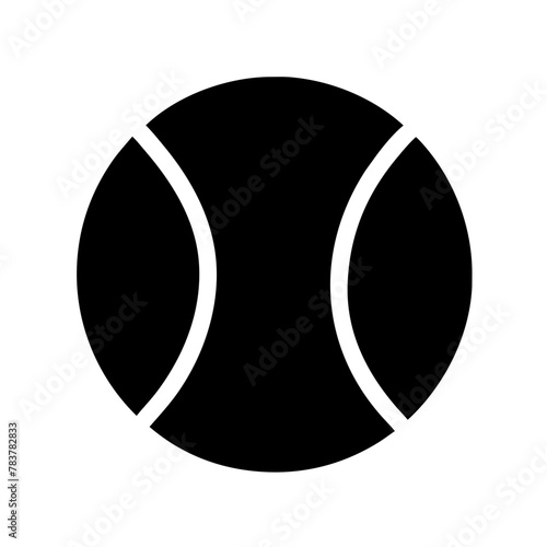 Baseball Ball icon vector graphics element silhouette sign symbol illustration on a Transparent Background