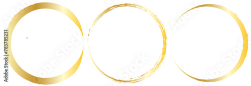 Set of hand drawn sketchy circular scribble circles , pencil or pen handwritten. Collection of isolated doodle design elements for logo, sign, emblem, frame, border. Vector illustration. EPS 10