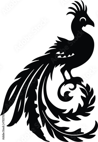 quetzal silhouette