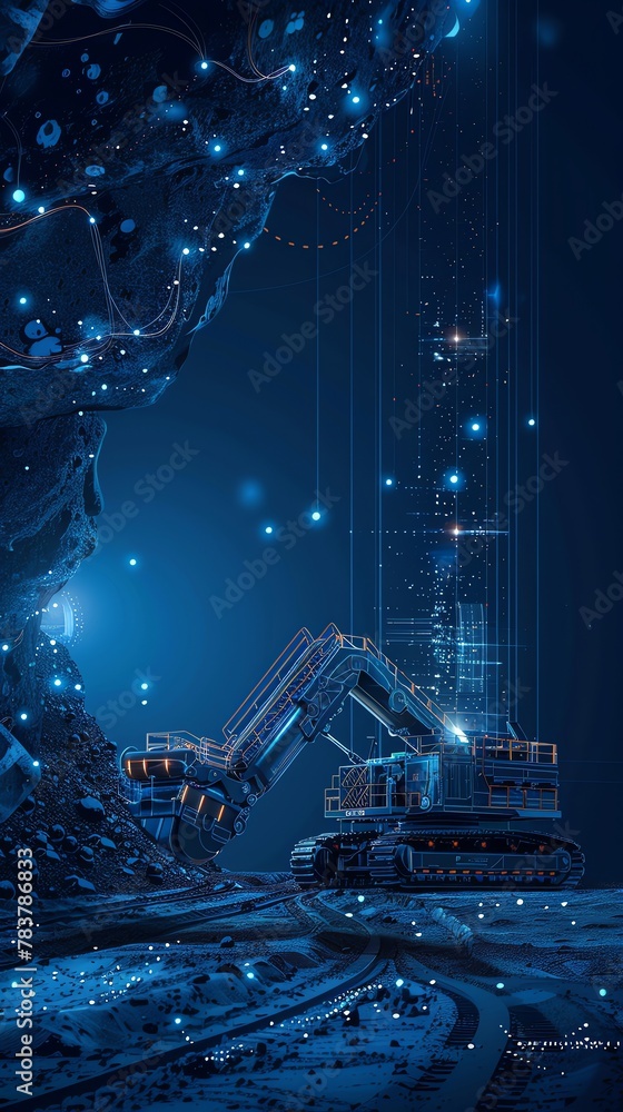 Lunar mining colony, Moon resources, Industrial and remote, Extraterrestrial quarry Lunar mining colony, Moon resources, Industrial and remote, Extraterrestrial quarry