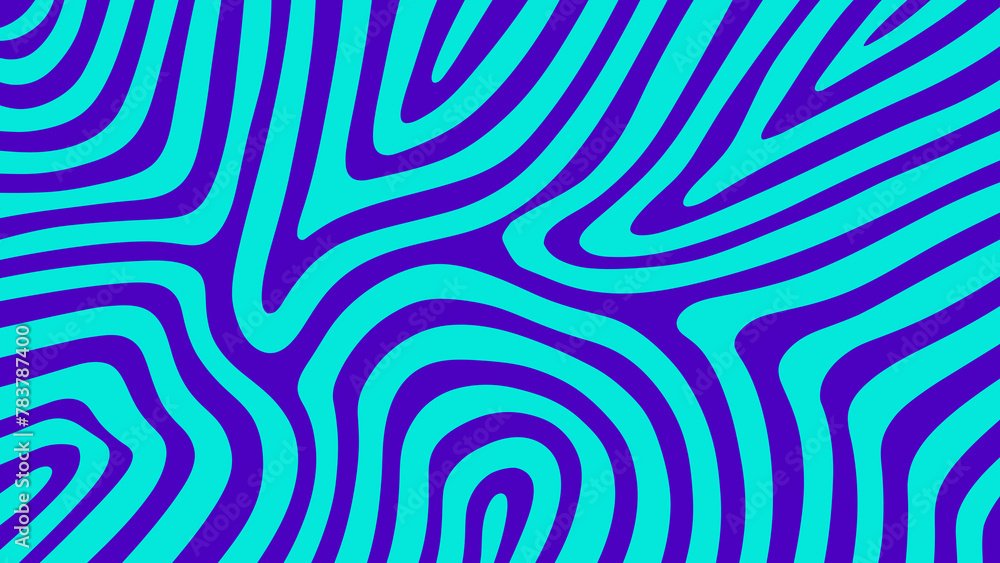 Naklejka premium abstract blue background wave seamless pattern