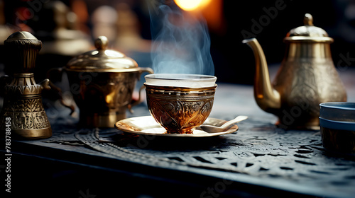 Arabic coffee photo