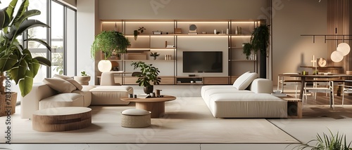 modern living room interior © Photo Moon