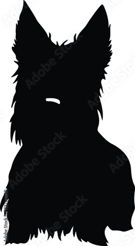 Scottish terrier silhouette