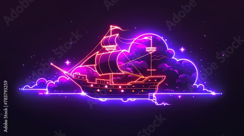 Sky pirates adventure, Airship escapades, Bold and free, Cloud seas