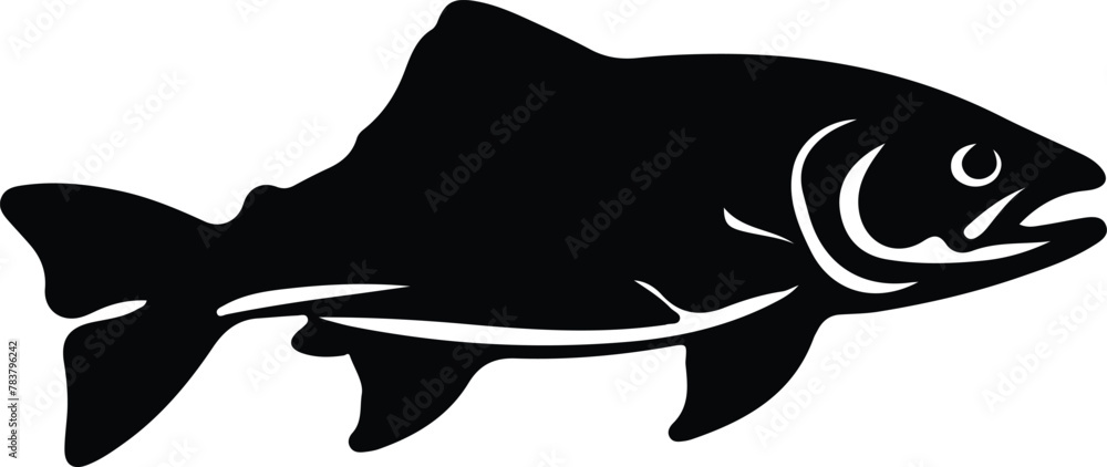 trout silhouette