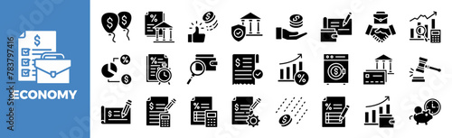 Economy Icon Set	