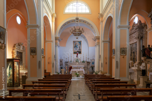 Interno della chiesa di Acaia - Lecce - Salento