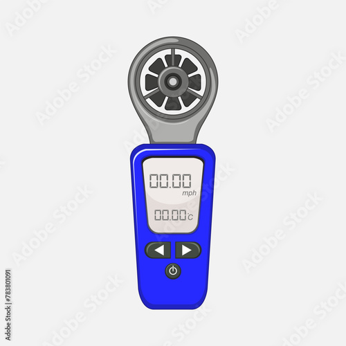thermometer isolated on white