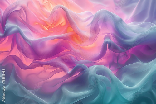 Abstract background with fluid colorful textures