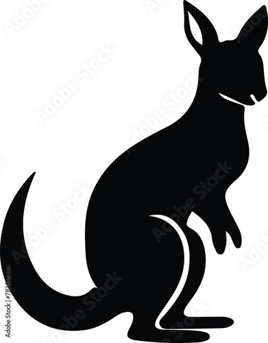 wallaby silhouette