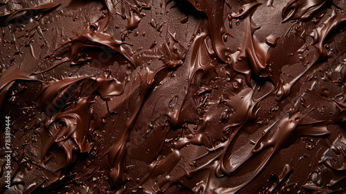 Melted Chocolate backgroumd photo