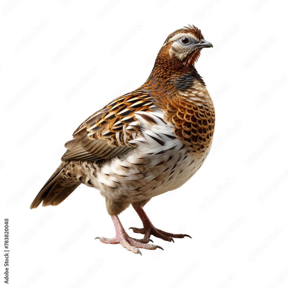 Grouse isolated on white Grouse isolated on white