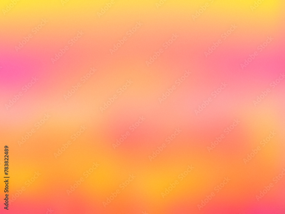 Obraz premium abstract gradient background: Blooming Brilliance: Joyful Pink, Orange and Yellow Floral Gradient