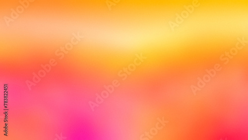 Wallpaper Mural abstract gradient background: Blooming Brilliance: Joyful Pink, Orange and Yellow Floral Gradient Torontodigital.ca