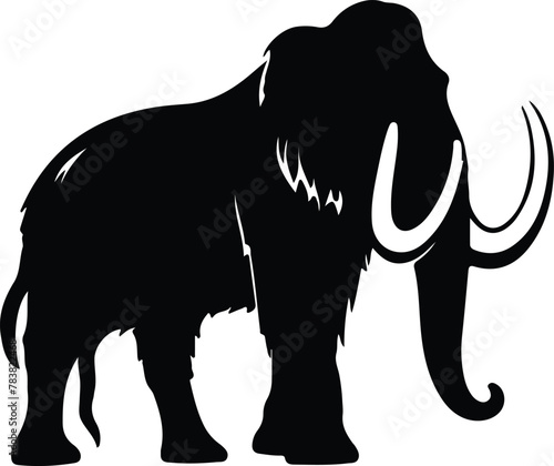 woolly mammoth silhouette