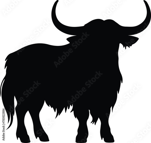yak silhouette