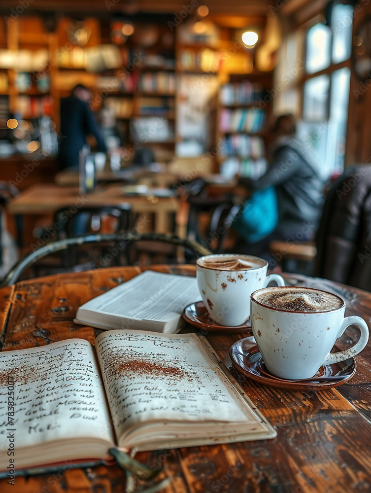 Writers, books, cozy atmosphere, creative hub for artists Writers, books, cozy atmosphere, creative hub for artists
