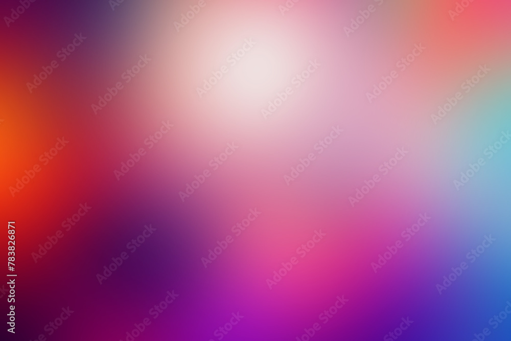 Simple gradient background image of red and white, blue, purple, cyan, orange. Simple gradient background image of red and white, blue, purple, cyan, orange.