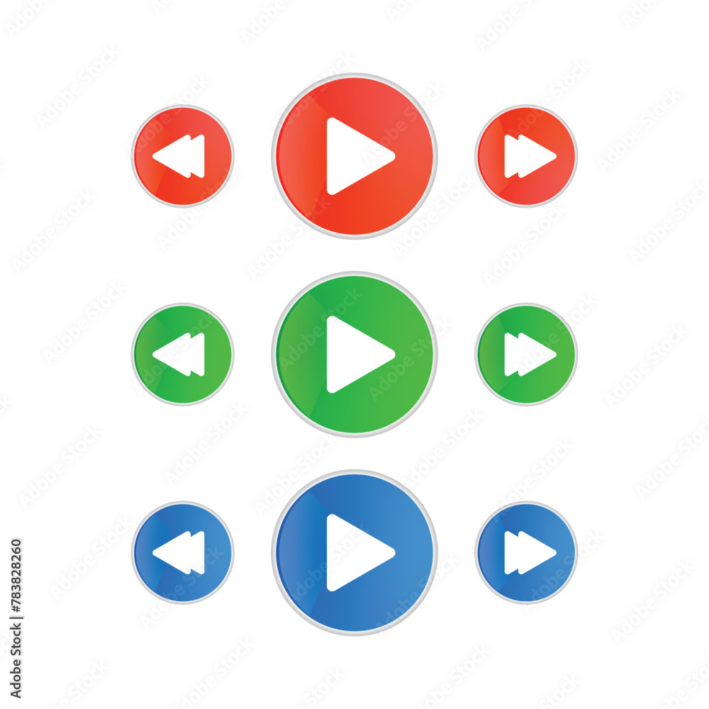 call to action button set for video player call to action button set for video player