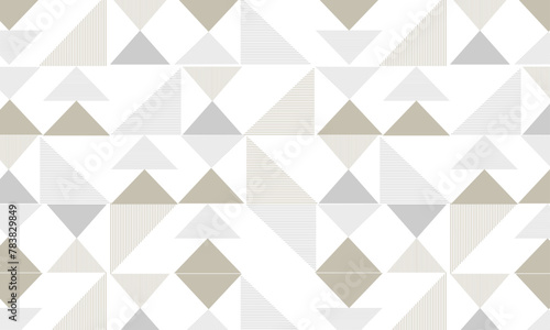 Seamless geometric pattern. Mosaic tile of infinite textures. 