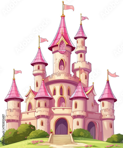 Pink castle