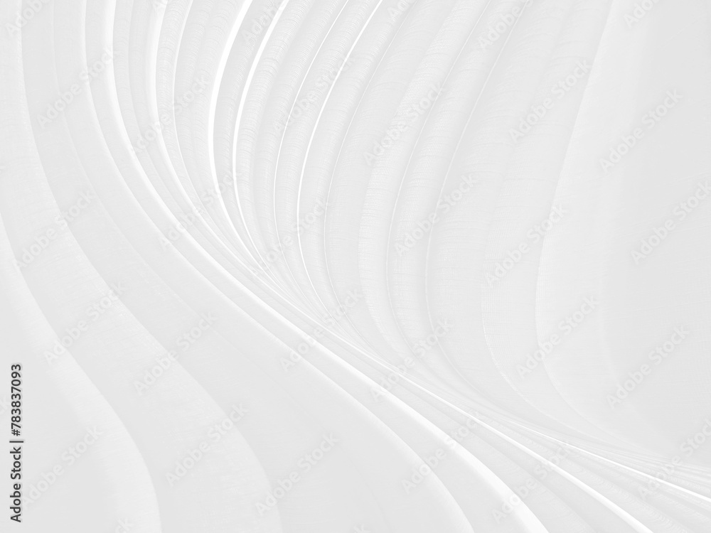 Clean woven soft fabric white abstract smooth curve shape decorative fashion textile background Clean woven soft fabric white abstract smooth curve shape decorative fashion textile background