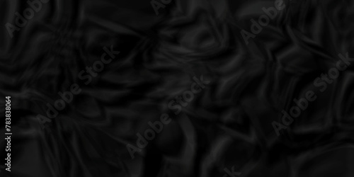 Black paper crumpled texture. black fabric wrinkly craft ripped crushed cloth black blank crushed textured crumpled.