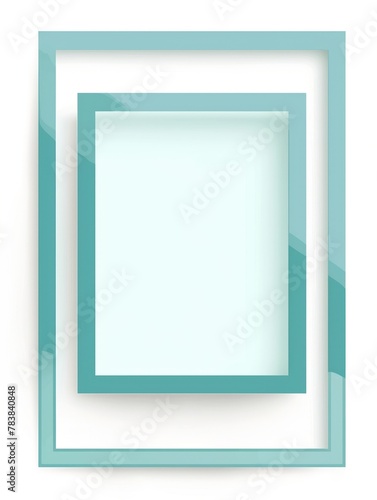 Glass texture border material